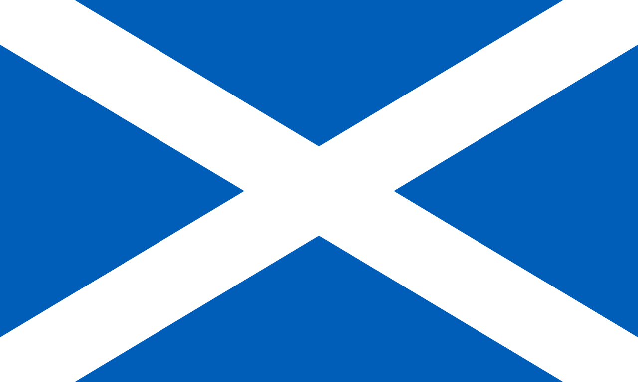 Flagge von Scotland